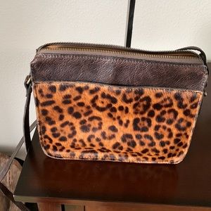Patricia Nash animal hair shoulder bag
